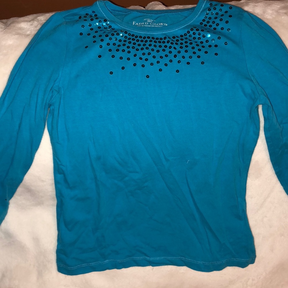faded glory long sleeve tee